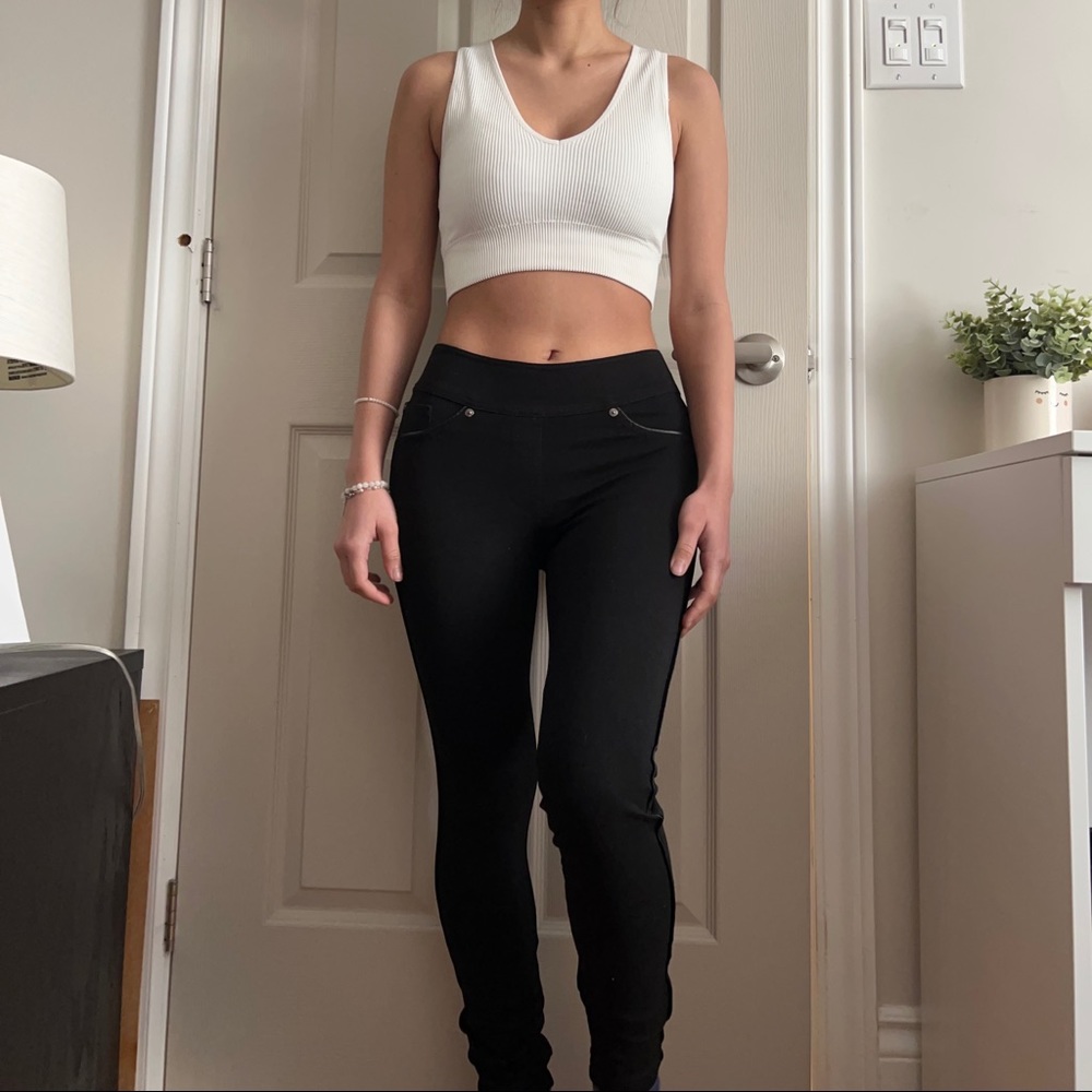 Nygard Slims Low Rise Black Jeggins